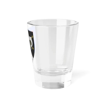 De Haan wapen (Belgium) (Coat of Arms) Shot Glass 1.5oz - Go Mug Yourself