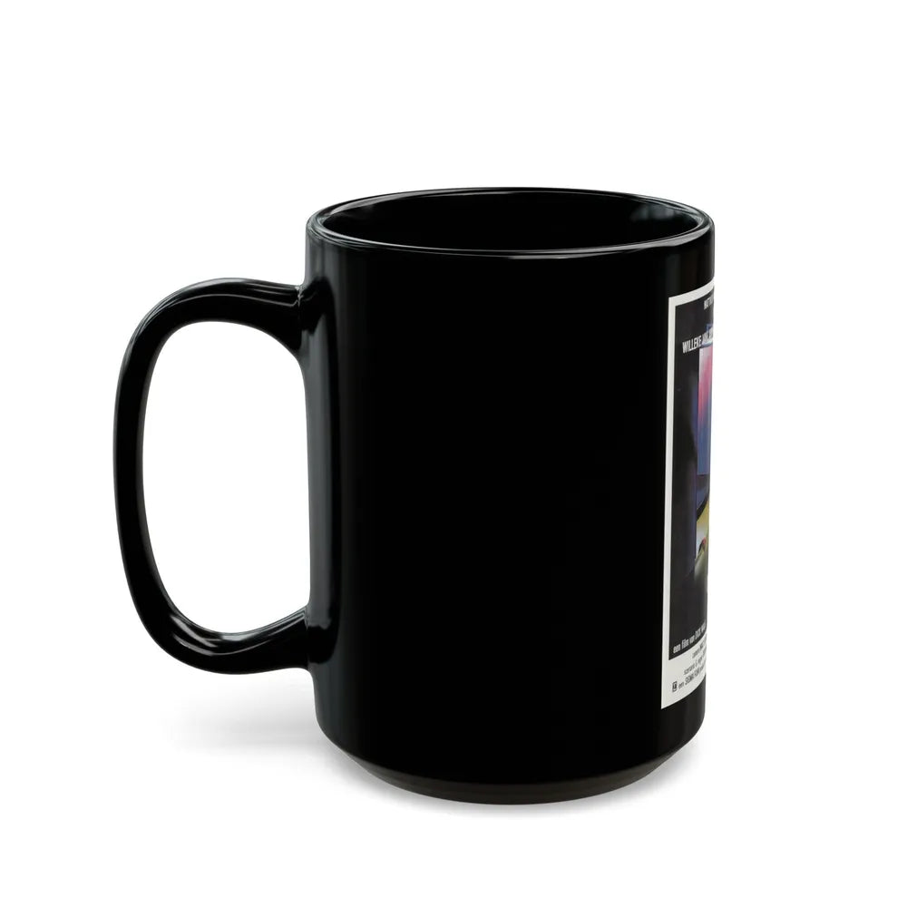 DE LIFT 1983 Movie Poster - Black Coffee Mug-Go Mug Yourself