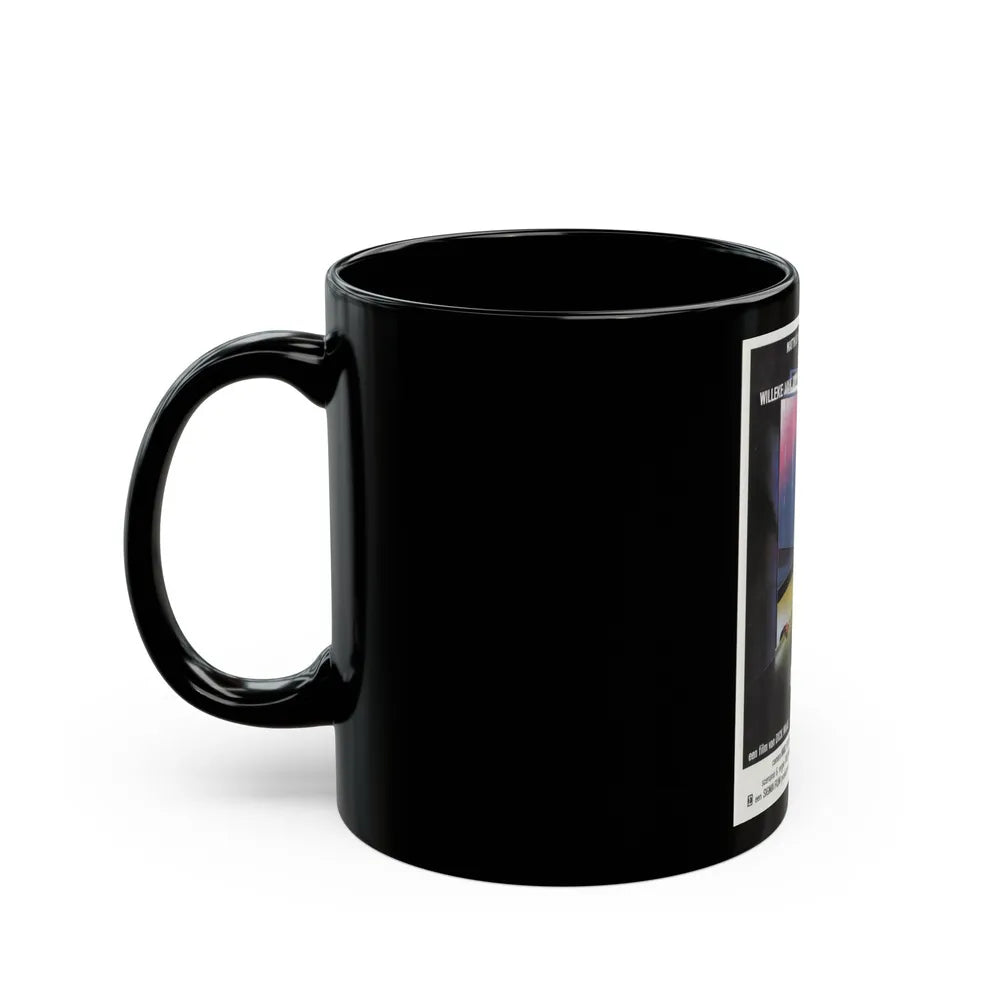 DE LIFT 1983 Movie Poster - Black Coffee Mug-Go Mug Yourself