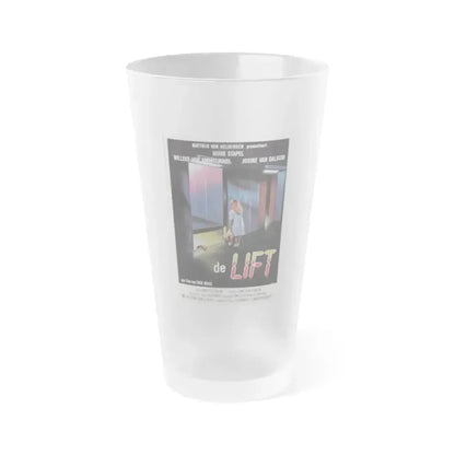 DE LIFT 1983 Movie Poster - Frosted Pint Glass 16oz 16oz Frosted - Go Mug Yourself