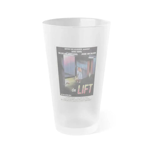 DE LIFT 1983 Movie Poster - Frosted Pint Glass 16oz 16oz Frosted - Go Mug Yourself