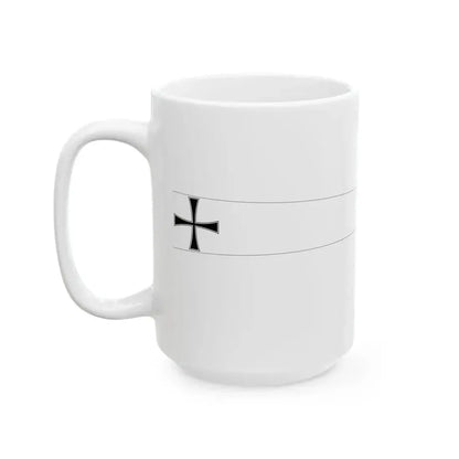 DE Naval Masthead pennant 1935 (Germany) White Coffee Mug - Go Mug Yourself