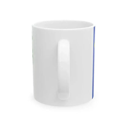 De Panne vlag (Belgium) White Coffee Mug - Go Mug Yourself