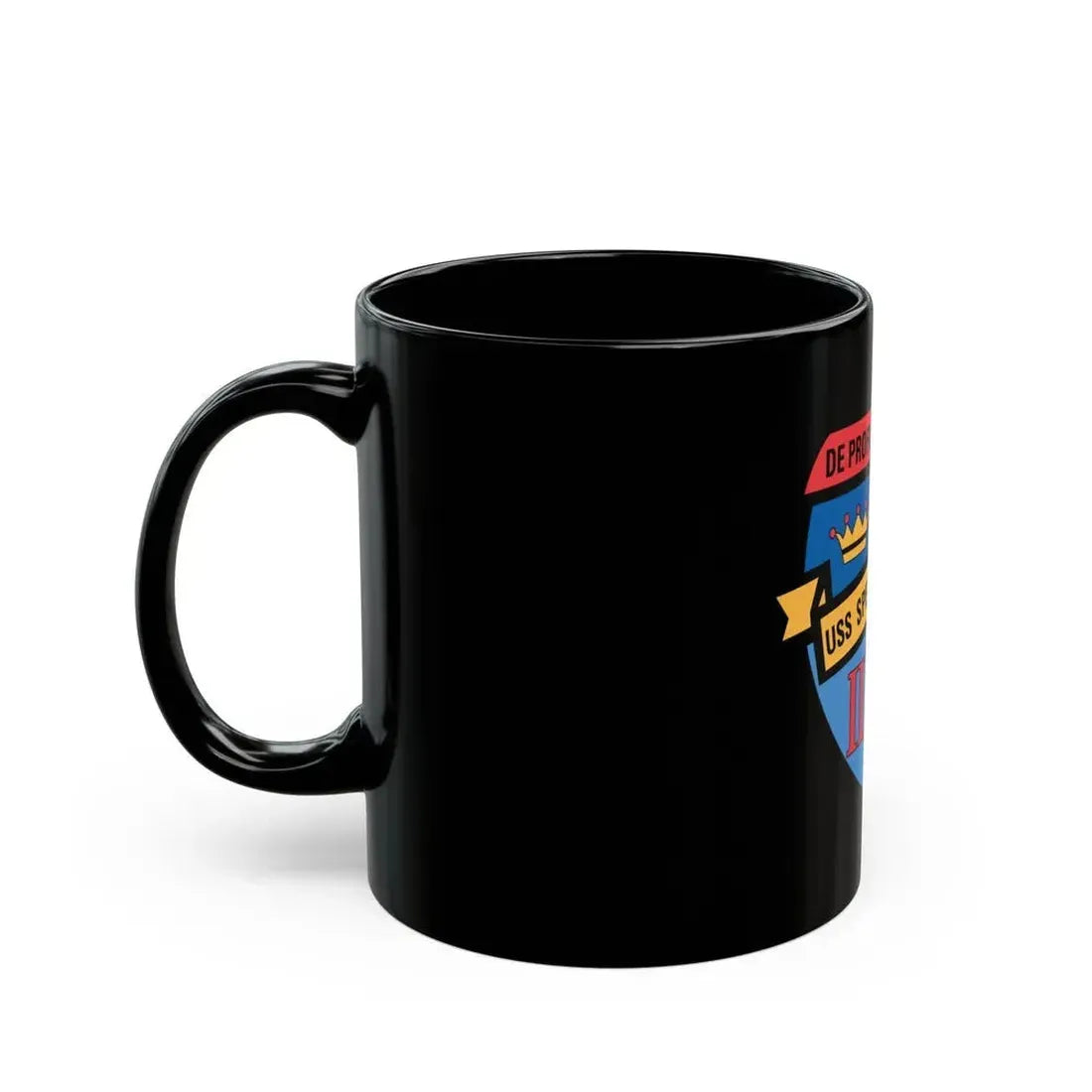 De Profunois Triden USS Sperry As 12 (U.S. Navy) Black Coffee Mug - Go Mug Yourself