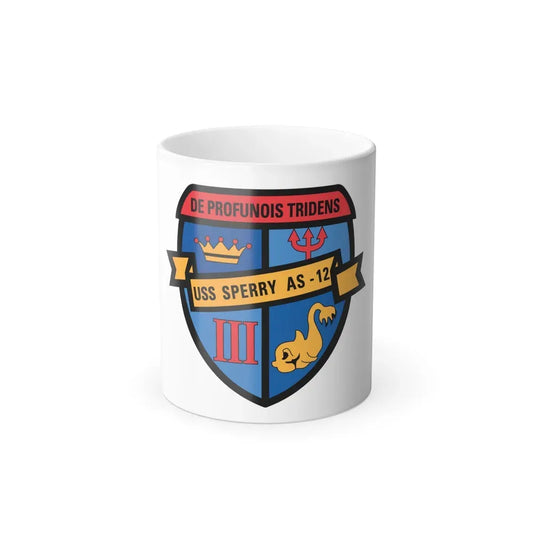 De Profunois Triden USS Sperry As 12 (U.S. Navy) Color Changing Mug 11oz Default Title 11oz - Go Mug Yourself