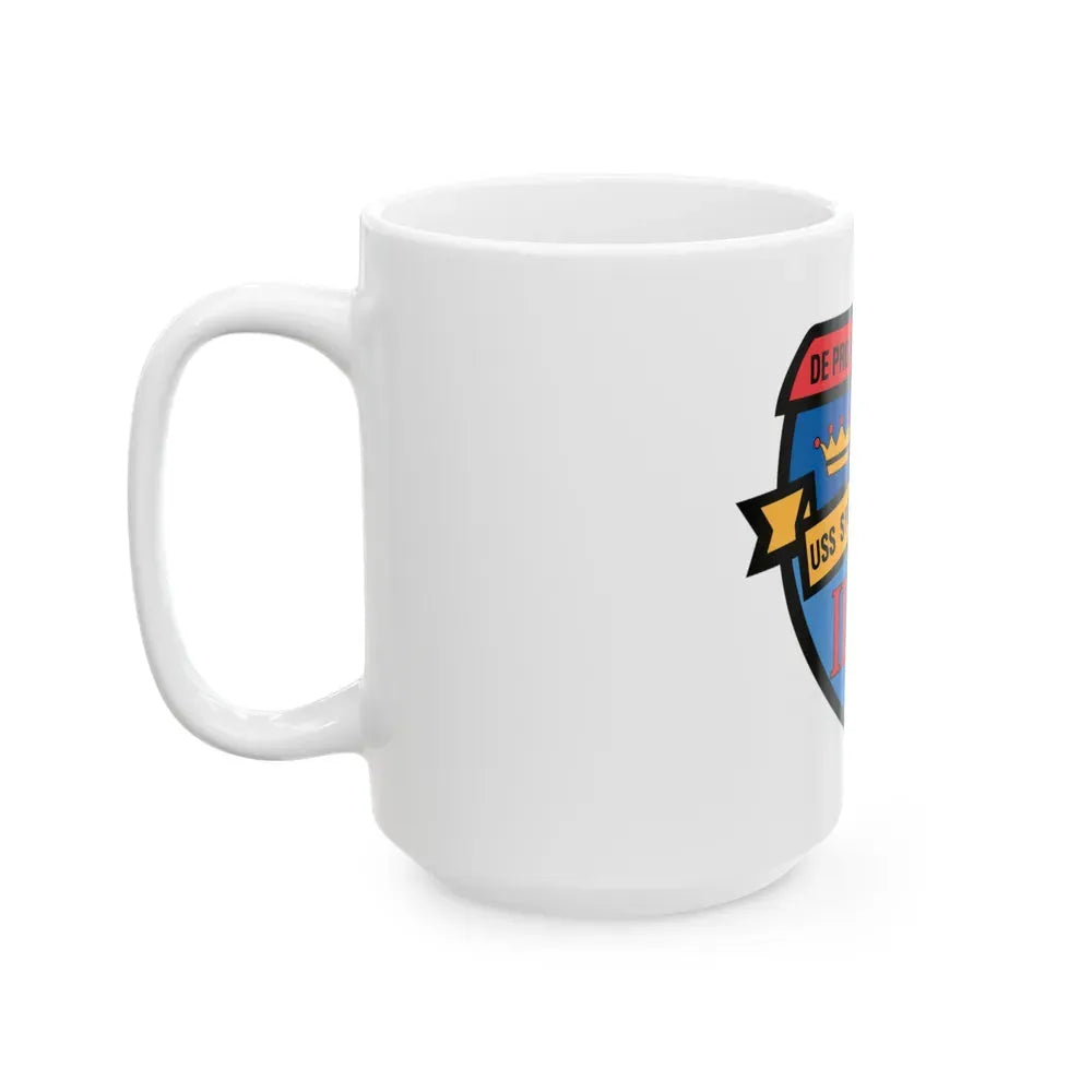 De Profunois Triden USS Sperry As 12 (U.S. Navy) White Coffee Mug - Go Mug Yourself
