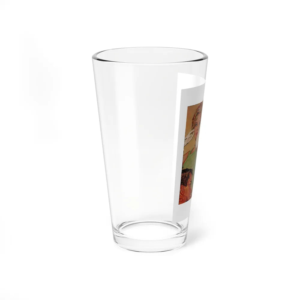 De verborgen bloem by Pearl Buck, Margriet pocket serie 1964 - Pint Glass 16oz-Go Mug Yourself