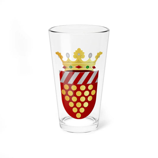 De Wijk wapen (Netherlands) (Coat of Arms) Pint Glass 16oz 16oz - Go Mug Yourself