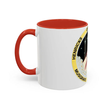 STS 44 (NASA) Accent Coffee Mug-Go Mug Yourself