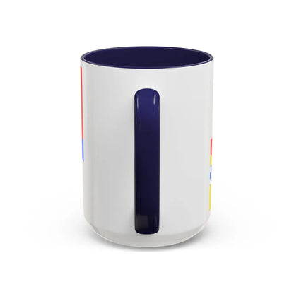 Flag of Angus UK - Accent Coffee Mug-Go Mug Yourself