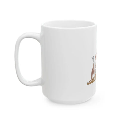 Coat of arms of the Northern Territory - White Coffee Mug-Go Mug Yourself