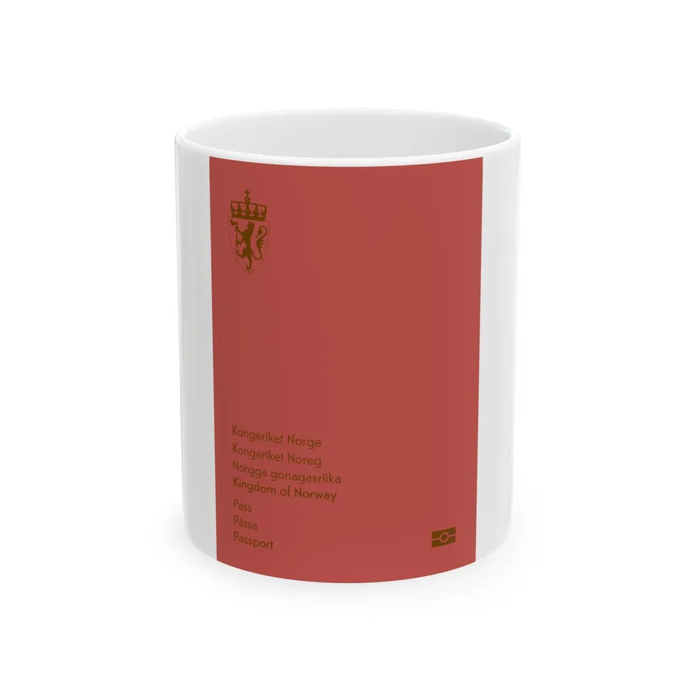 Norway Passport 2020 - White Coffee Mug-11oz-Go Mug Yourself