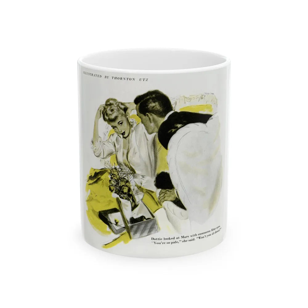 Dottie Looked At Marv, 1948 - White Coffee Mug-11oz-Go Mug Yourself