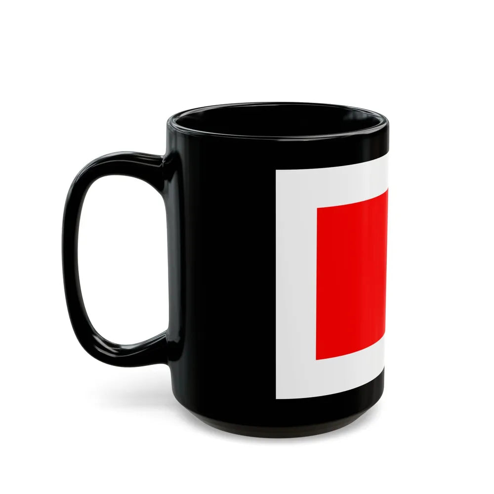 Flag of Hamrun Malta - Black Coffee Mug-Go Mug Yourself