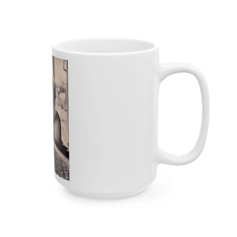 Kim Novak #382 (Vintage Female Icon) White Coffee Mug-Go Mug Yourself