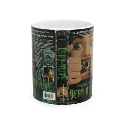 DEAD ALIVE (VHS COVER) - White Coffee Mug 11oz - Go Mug Yourself