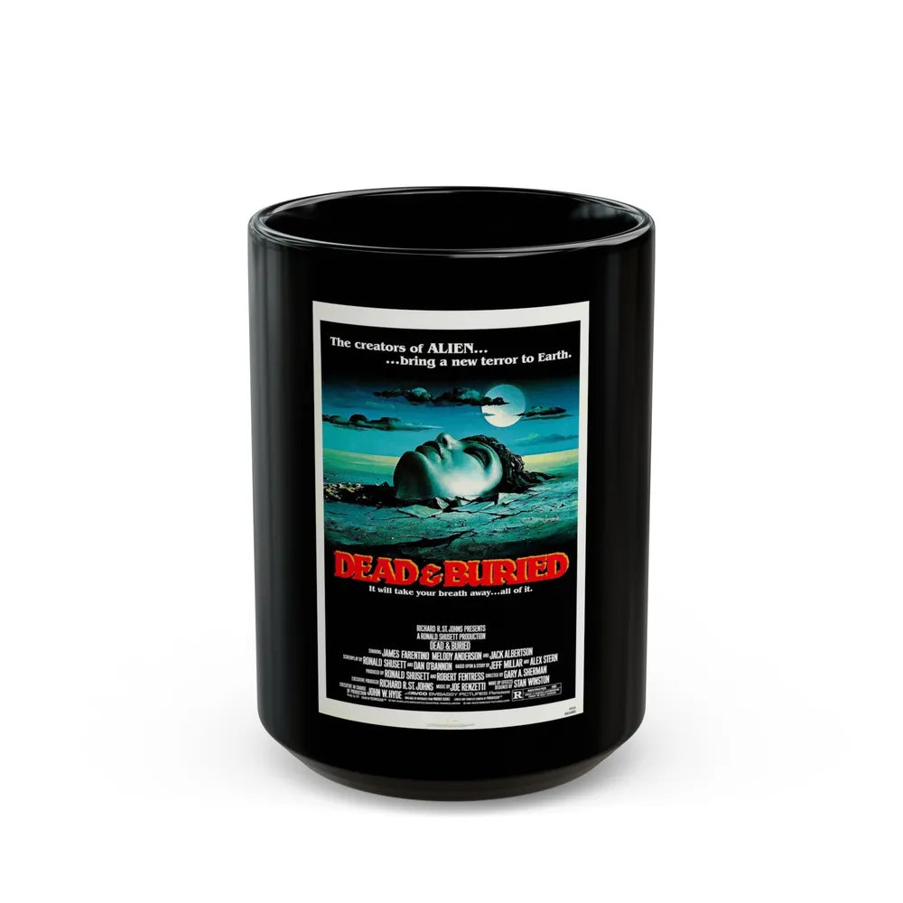 DEAD & BURIED 1981 Movie Poster - Black Coffee Mug-15oz-Go Mug Yourself