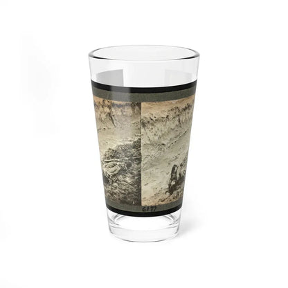 Dead Confederate Soldier In The Trenches Of Fort Mahone, Petersburg, Virginia (U.S. Civil War) Pint Glass 16oz 16oz - Go Mug Yourself