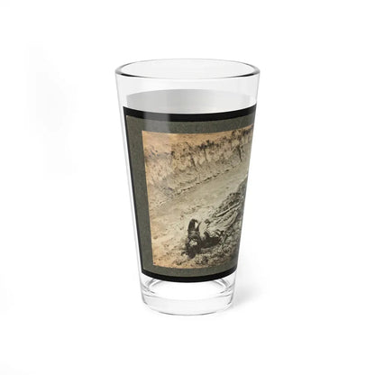 Dead Confederate Soldier In The Trenches Of Fort Mahone, Petersburg, Virginia (U.S. Civil War) Pint Glass 16oz - Go Mug Yourself