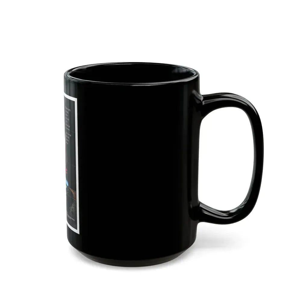 DEAD END DRIVE-IN 1986 Movie Poster - Black Coffee Mug - Go Mug Yourself