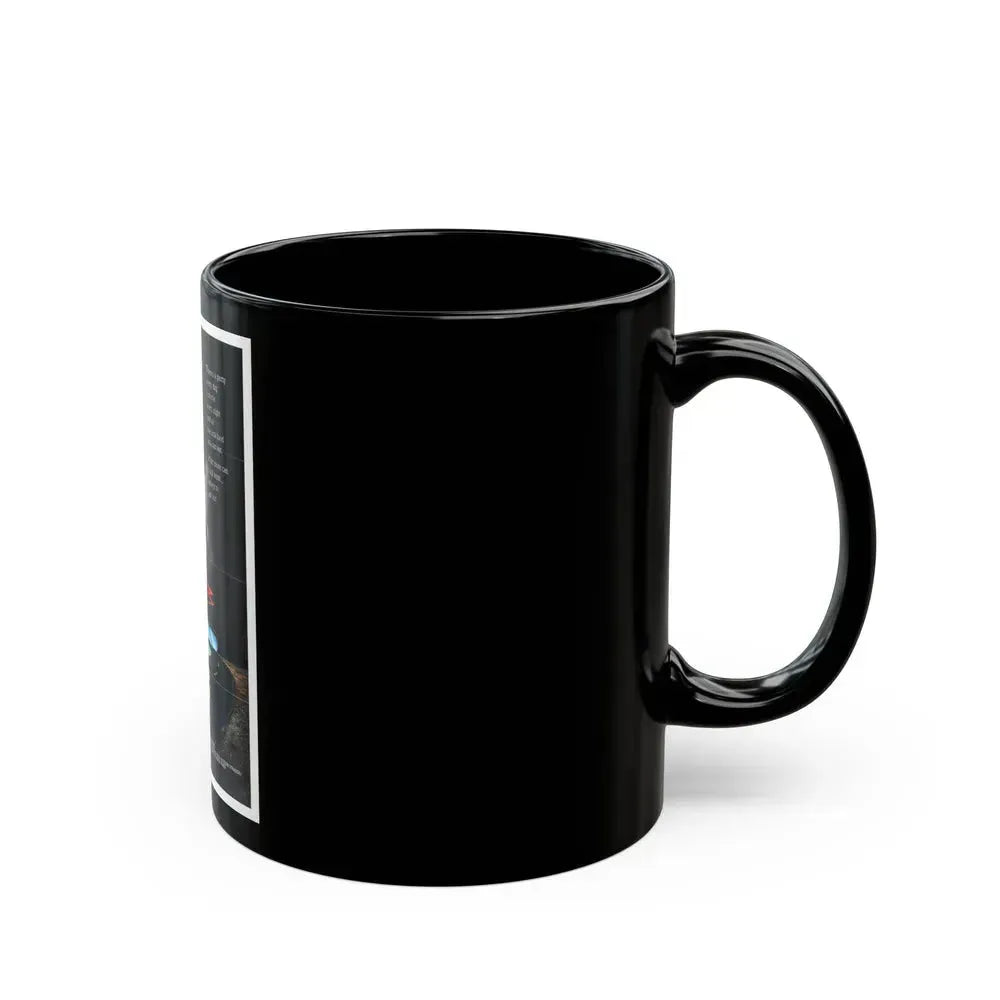 DEAD END DRIVE-IN 1986 Movie Poster - Black Coffee Mug - Go Mug Yourself