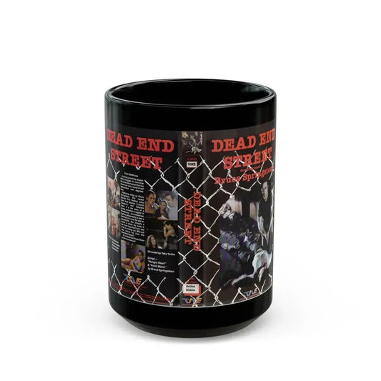 DEAD END STREET (VHS COVER) - Black Coffee Mug 15oz - Go Mug Yourself