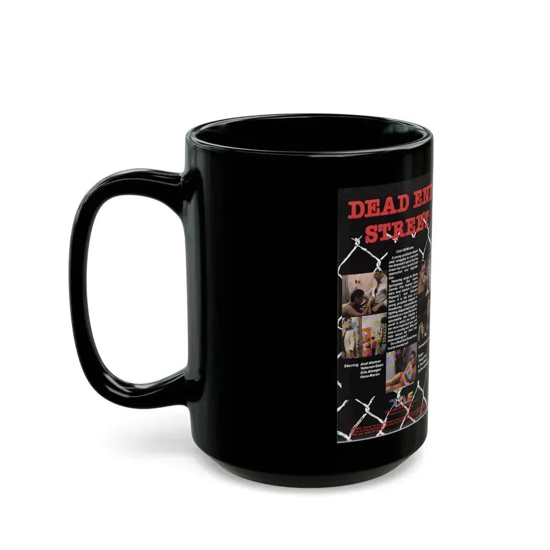 DEAD END STREET (VHS COVER) - Black Coffee Mug - Go Mug Yourself