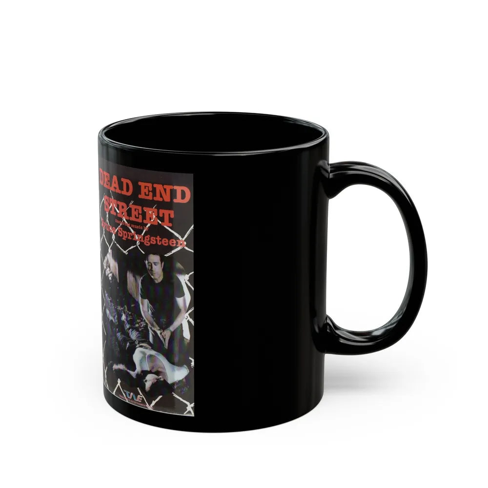 DEAD END STREET (VHS COVER) - Black Coffee Mug-Go Mug Yourself