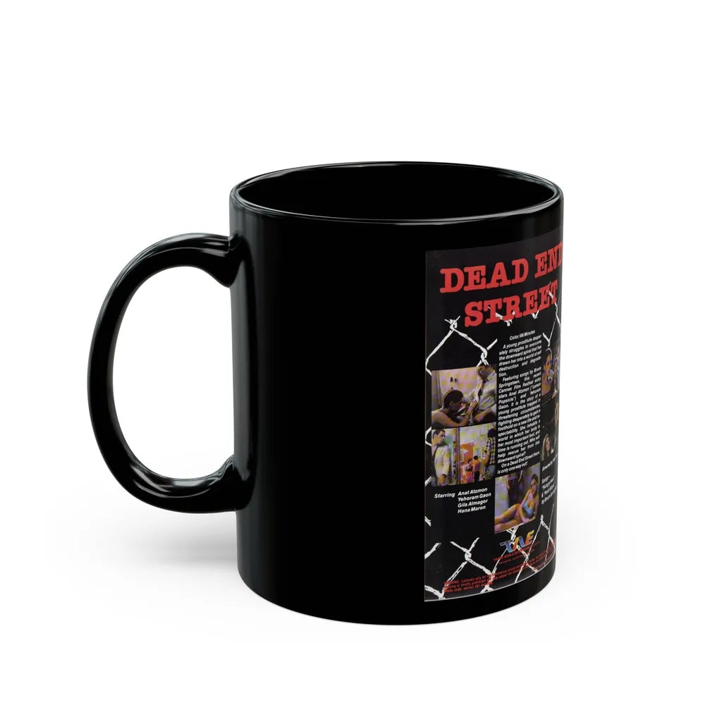 DEAD END STREET (VHS COVER) - Black Coffee Mug-Go Mug Yourself