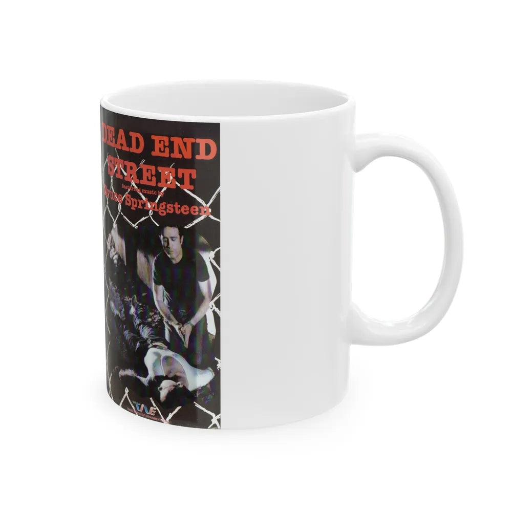 DEAD END STREET (VHS COVER) - White Coffee Mug-Go Mug Yourself