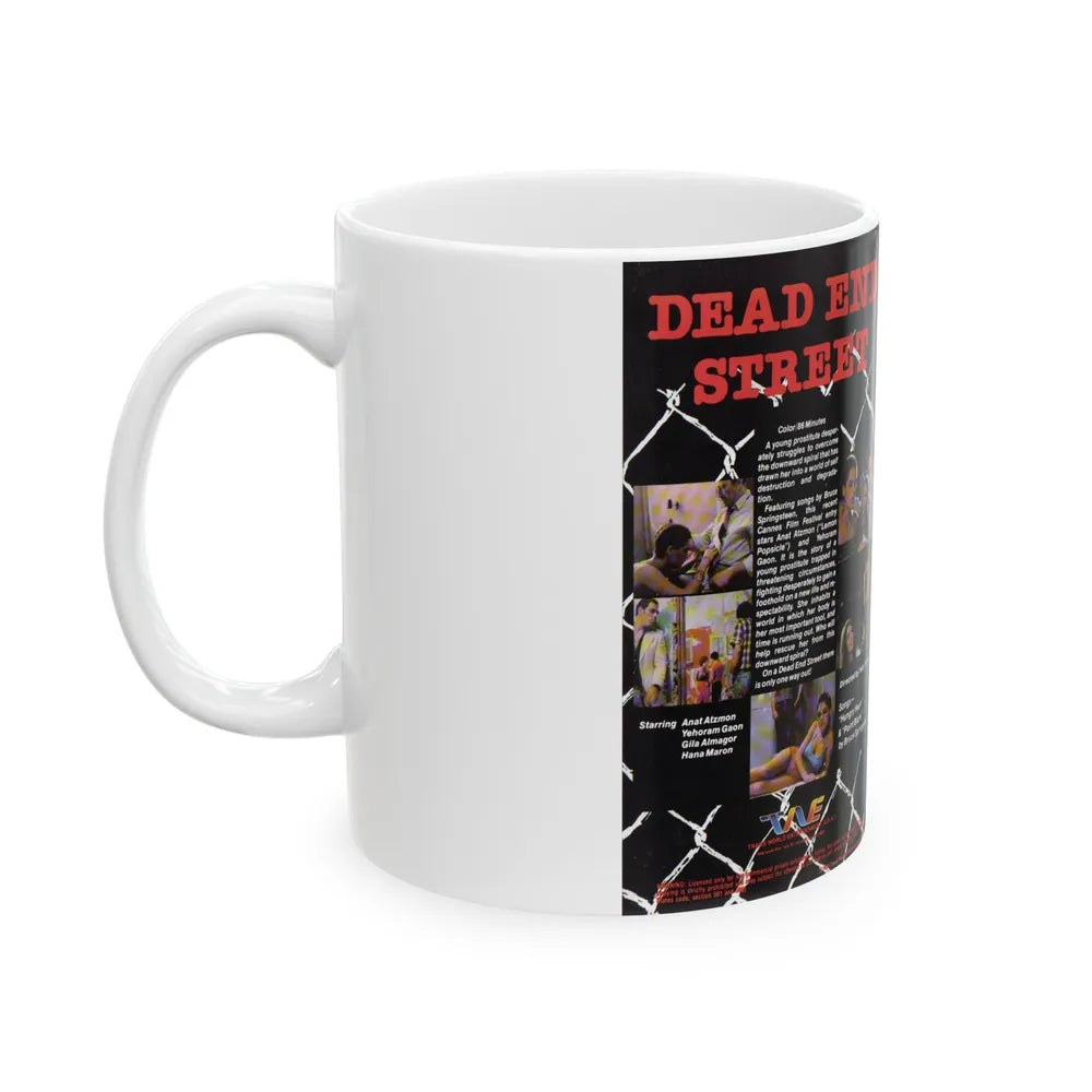 DEAD END STREET (VHS COVER) - White Coffee Mug-Go Mug Yourself