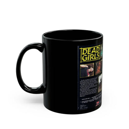 DEAD GIRLS (VHS COVER) - Black Coffee Mug-Go Mug Yourself