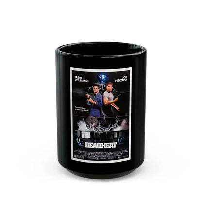 DEAD HEAT 1988 Movie Poster - Black Coffee Mug 15oz - Go Mug Yourself