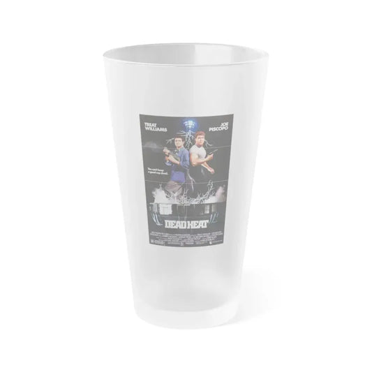 DEAD HEAT 1988 Movie Poster - Frosted Pint Glass 16oz Default Title - Go Mug Yourself