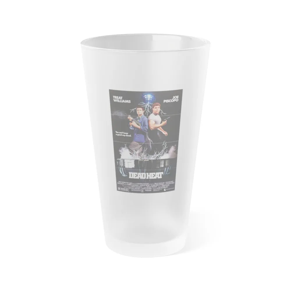 DEAD HEAT 1988 Movie Poster - Frosted Pint Glass 16oz-Go Mug Yourself