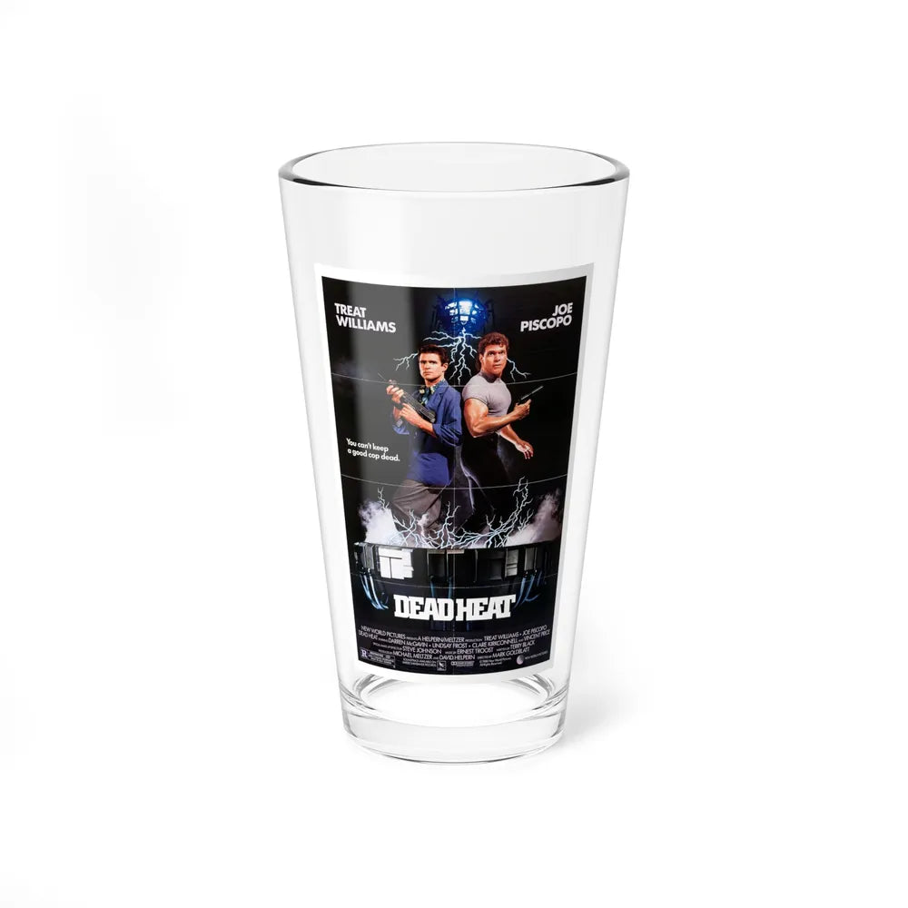 DEAD HEAT 1988 Movie Poster - Pint Glass 16oz-16oz-Go Mug Yourself