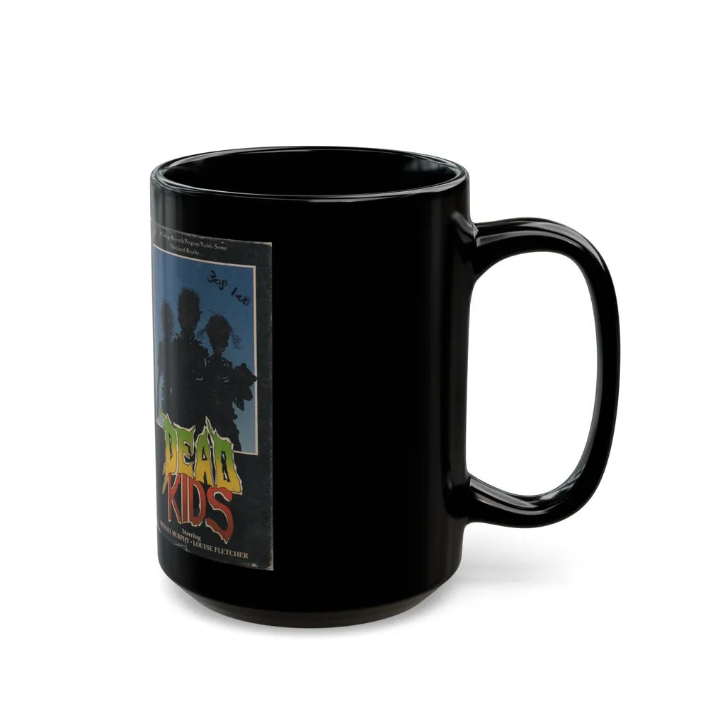 DEAD KIDS (VHS COVER) - Black Coffee Mug-Go Mug Yourself