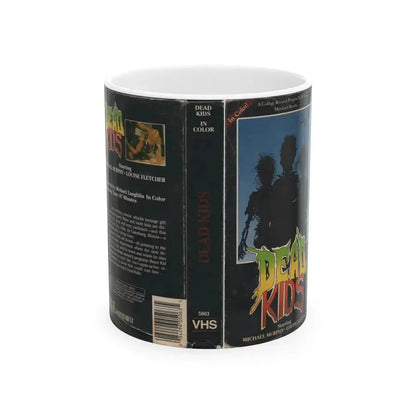DEAD KIDS (VHS COVER) - White Coffee Mug 11oz - Go Mug Yourself
