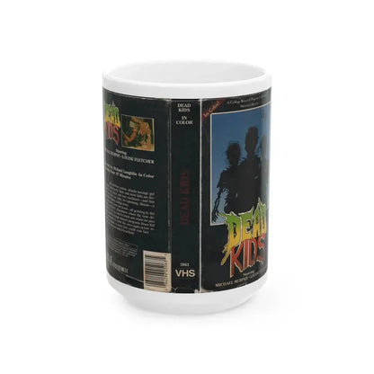 DEAD KIDS (VHS COVER) - White Coffee Mug 15oz - Go Mug Yourself