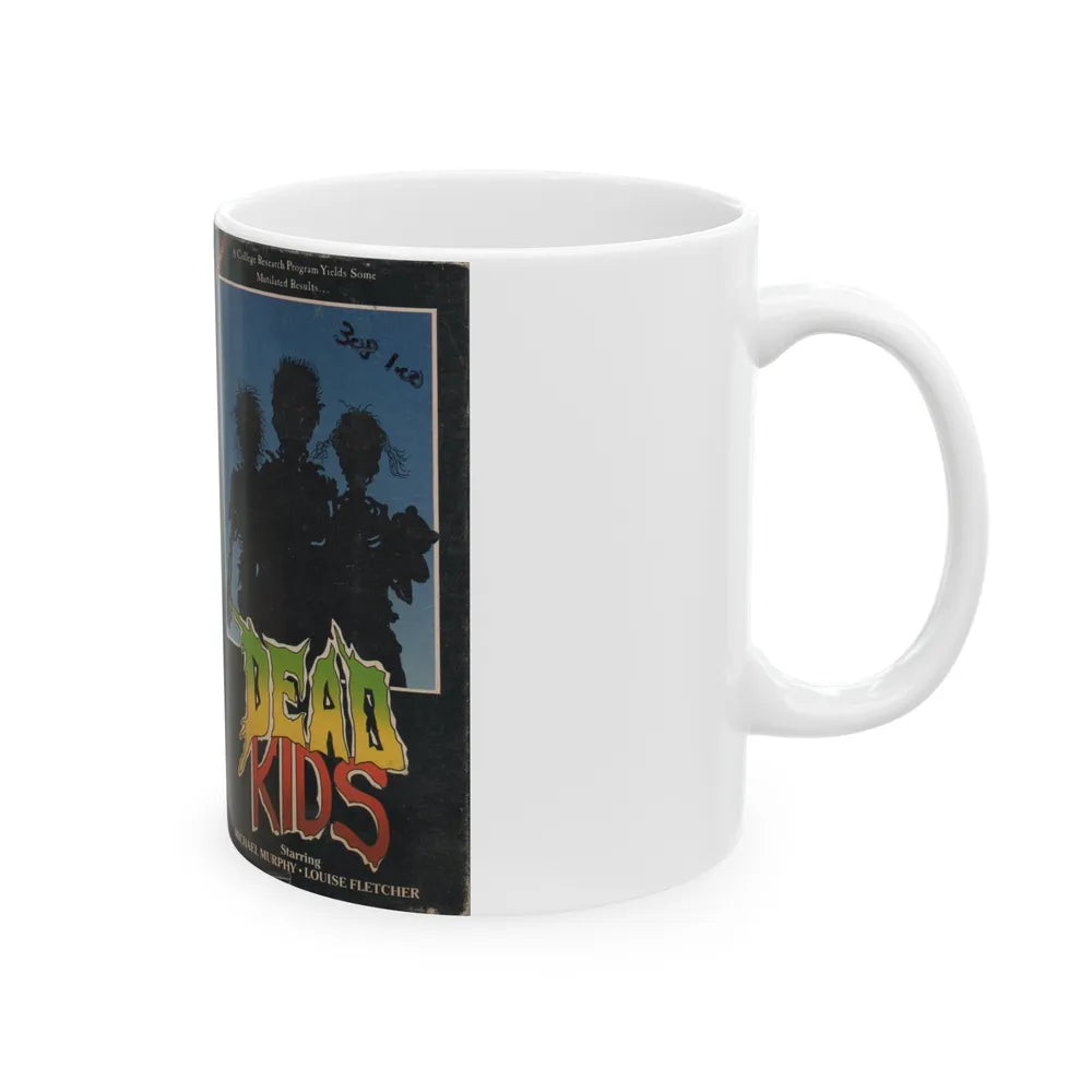 DEAD KIDS (VHS COVER) - White Coffee Mug-Go Mug Yourself