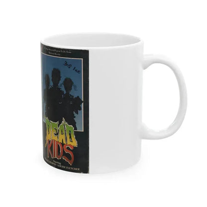 DEAD KIDS (VHS COVER) - White Coffee Mug - Go Mug Yourself