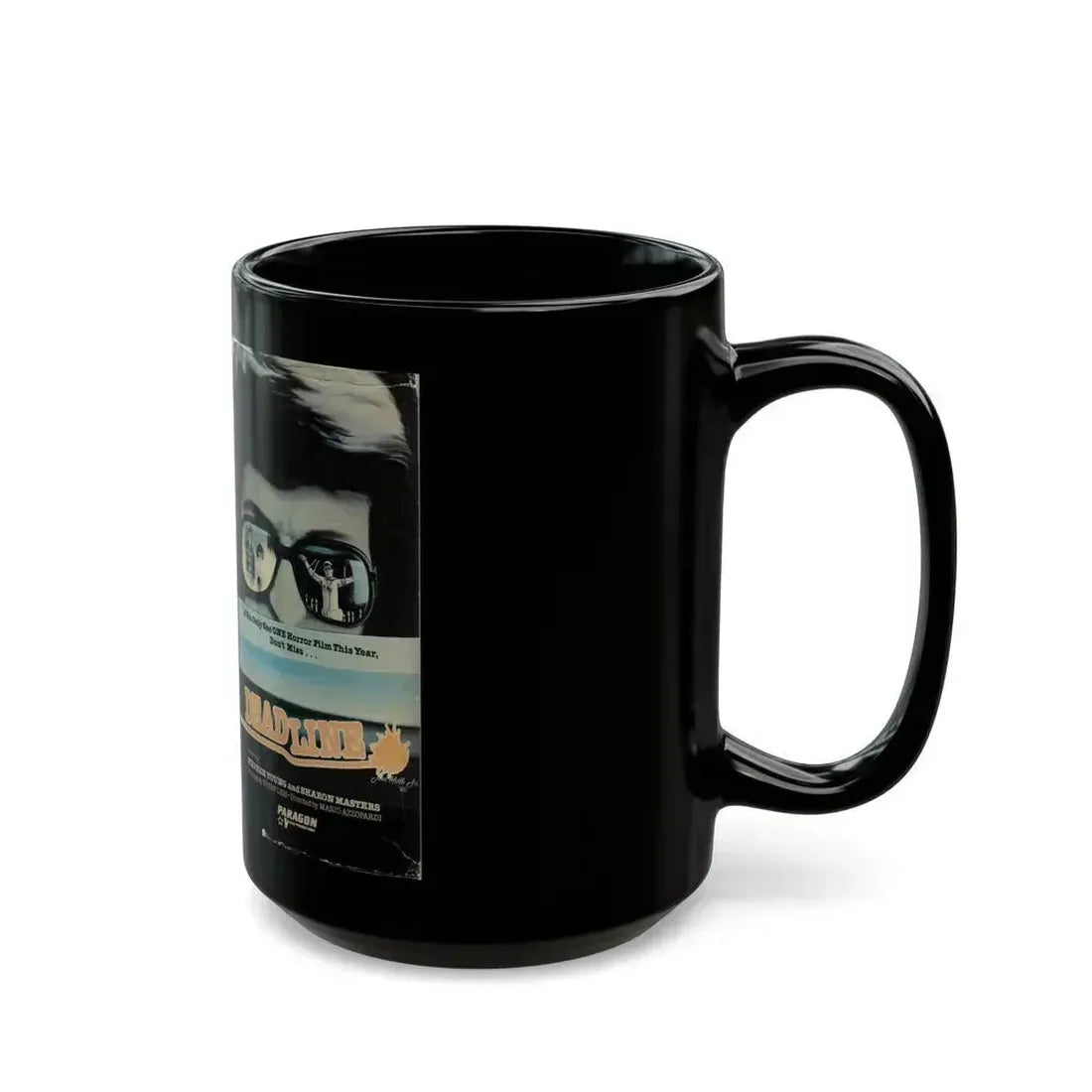 DEAD LINE (VHS COVER) - Black Coffee Mug - Go Mug Yourself
