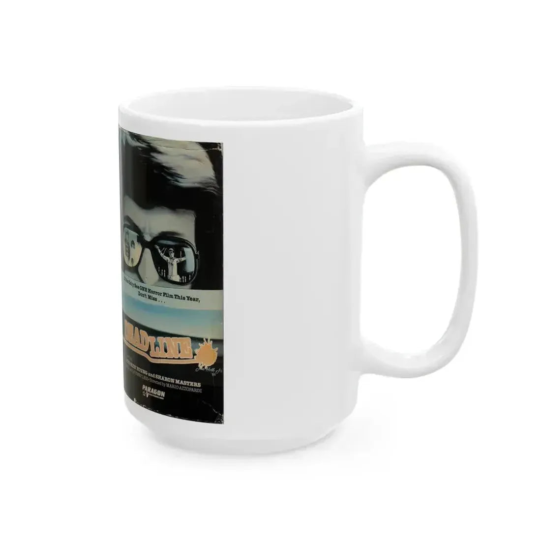 DEAD LINE (VHS COVER) - White Coffee Mug - Go Mug Yourself