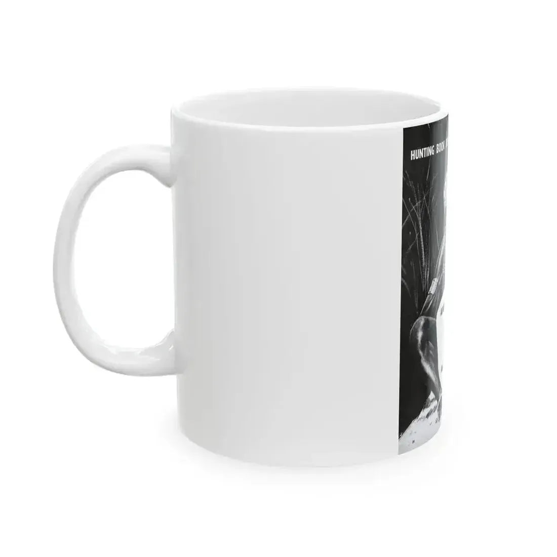 Dead Loss Safari, Peril magazine, June 1957 - White Coffee Mug - Go Mug Yourself