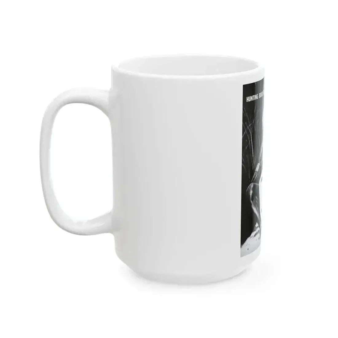 Dead Loss Safari, Peril magazine, June 1957 - White Coffee Mug - Go Mug Yourself