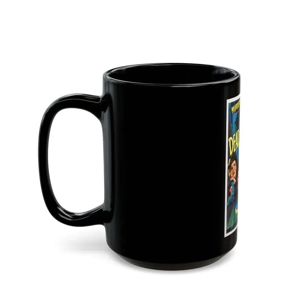 DEAD MAN'S EYES 1944 Movie Poster - Black Coffee Mug - Go Mug Yourself