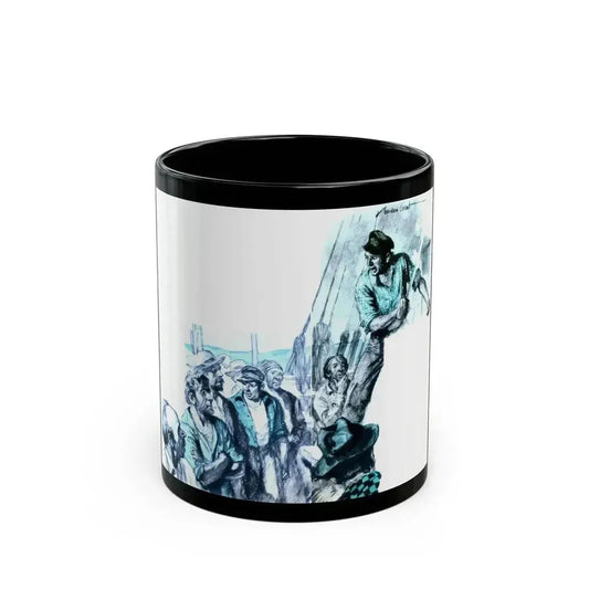 Dead Man's Log, Liberty magazine, June 18,1938 - Black Coffee Mug 11oz - Go Mug Yourself