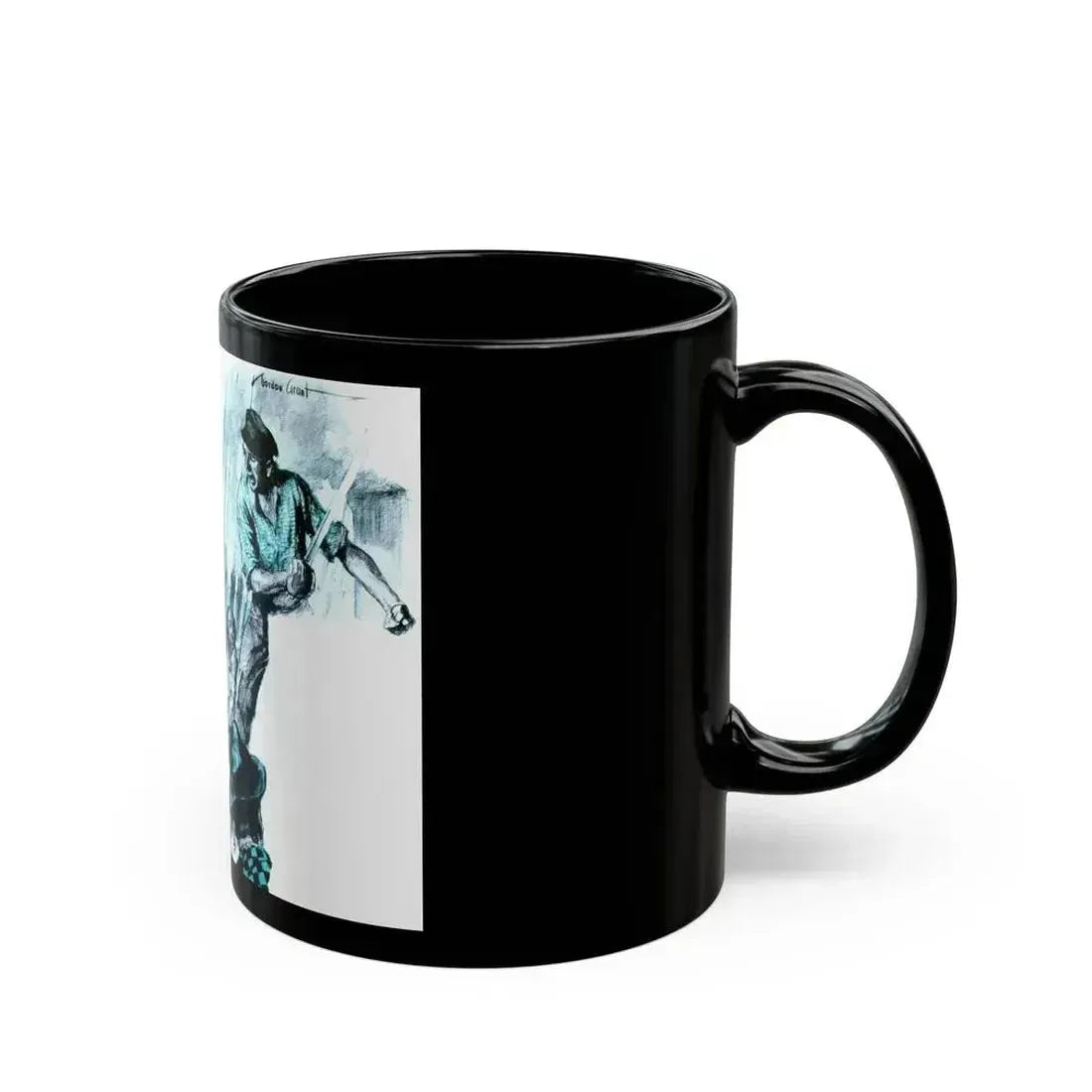 Dead Man's Log, Liberty magazine, June 18,1938 - Black Coffee Mug - Go Mug Yourself