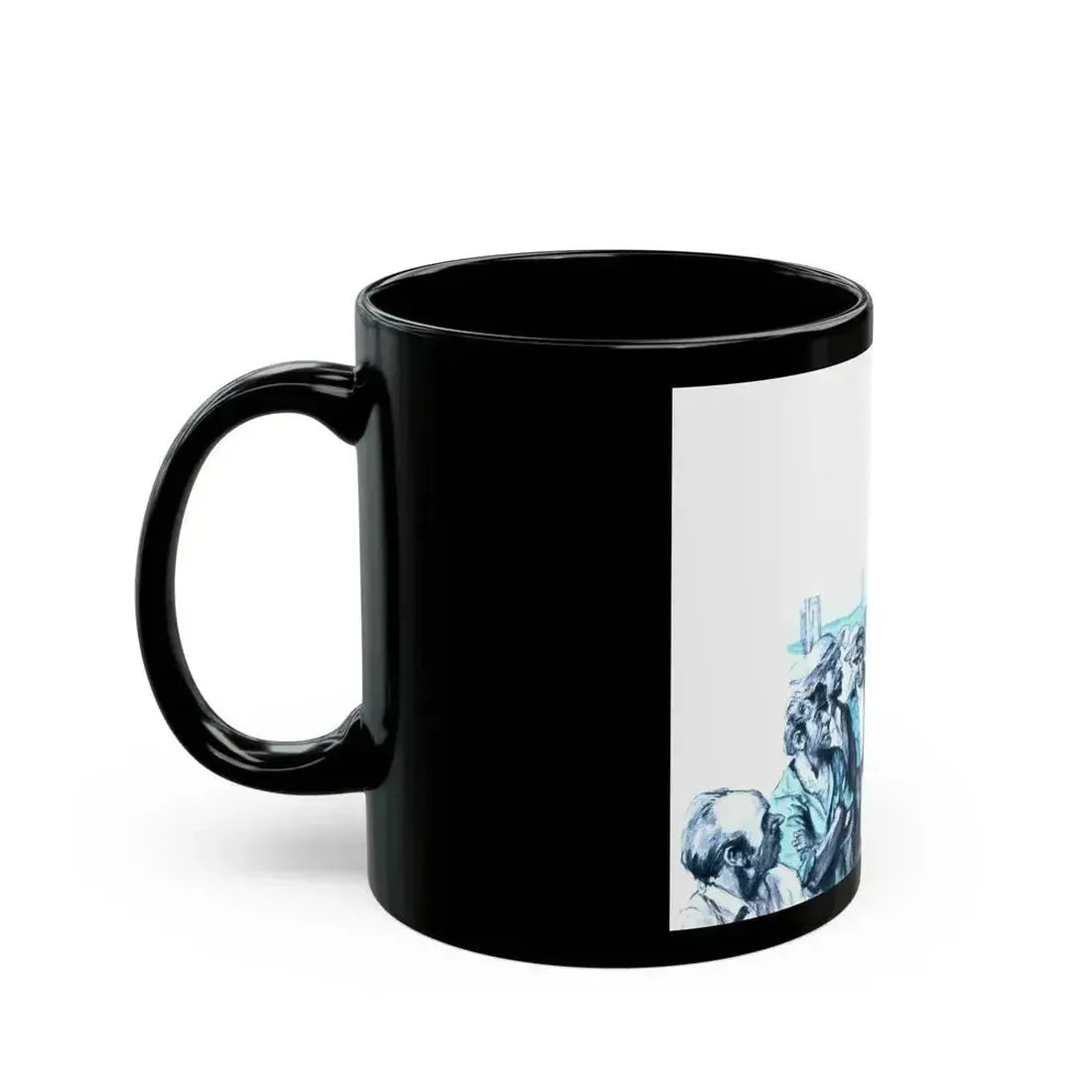Dead Man's Log, Liberty magazine, June 18,1938 - Black Coffee Mug - Go Mug Yourself