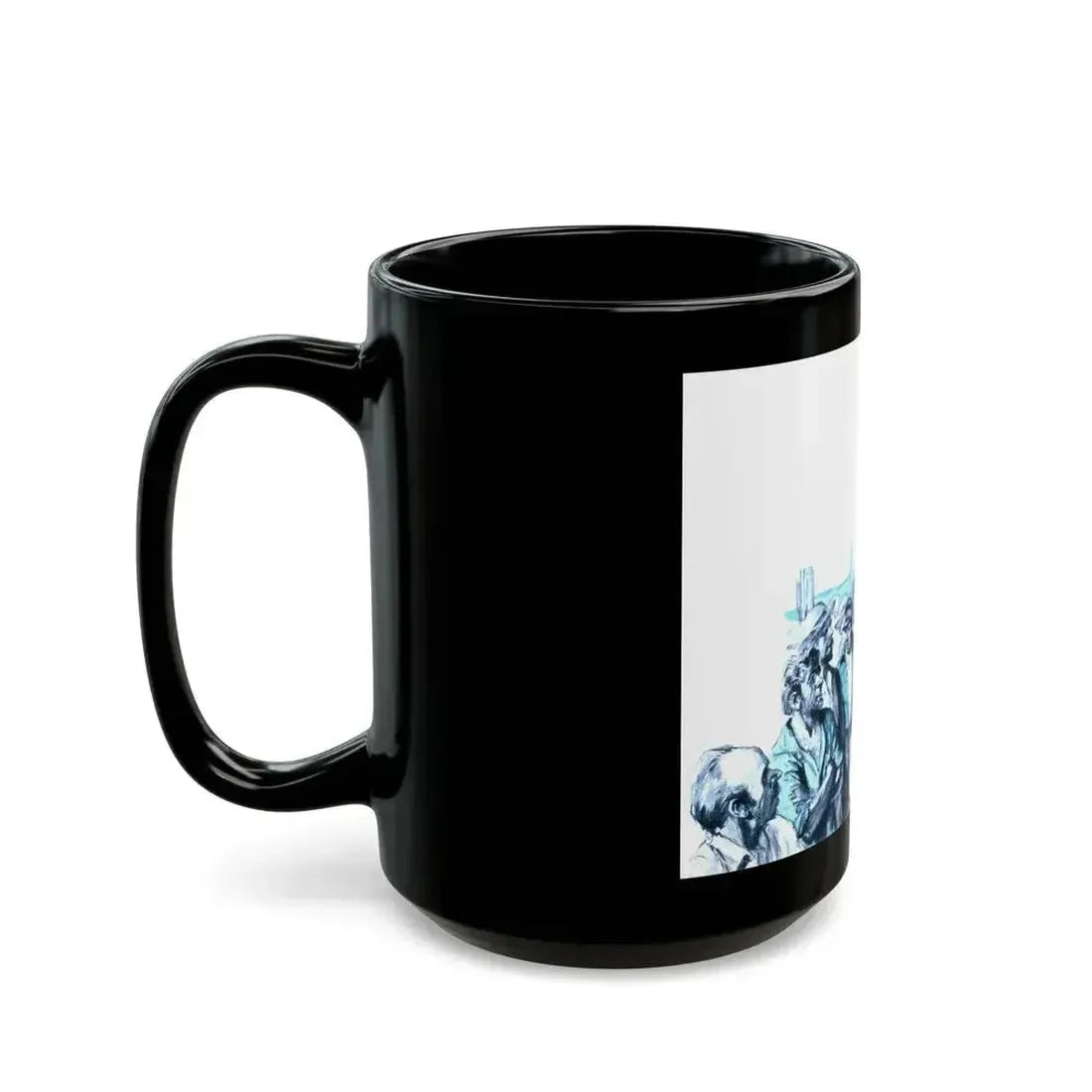 Dead Man's Log, Liberty magazine, June 18,1938 - Black Coffee Mug - Go Mug Yourself